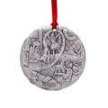 2025 Annual Ornament - Checking it Twice (Aluminum)