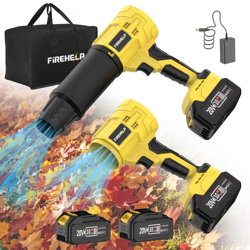 Cordless Electric Blower | 20V 2.0/4.0Ah Battery-Powered Jet Blower