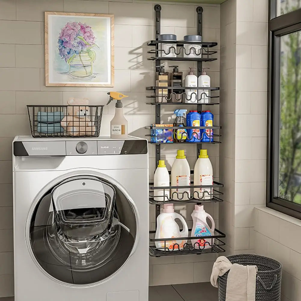 Multi-Tier Over The Door Organizer for Kitchen Bathroom