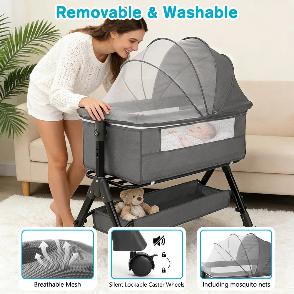 Portable 3 in 1 Baby Bassinet