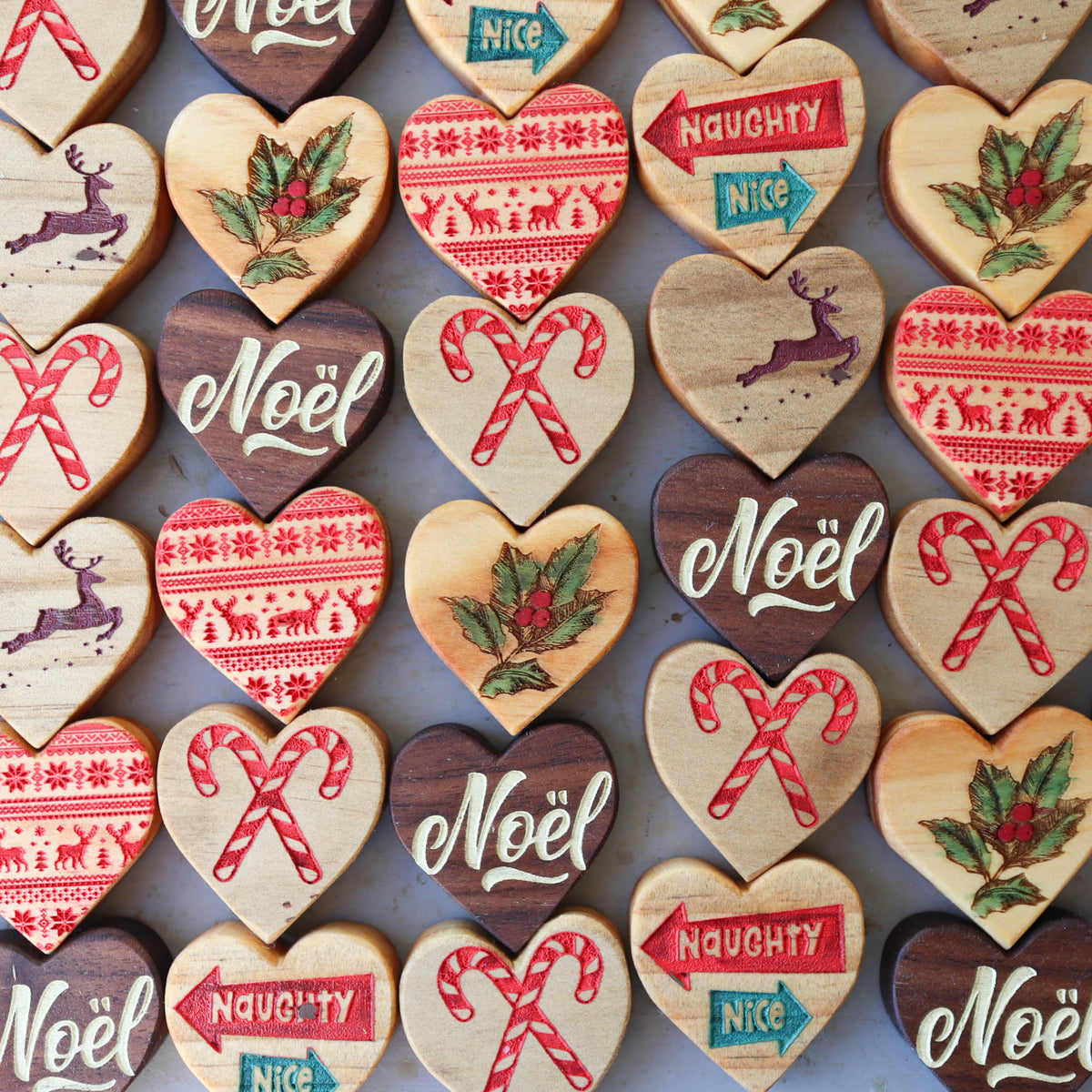 Christmas Hearts :: Engraved Sets