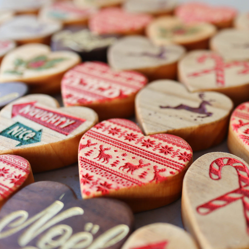 Christmas Hearts :: Engraved Sets