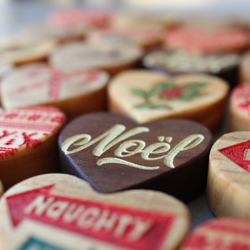 Christmas Hearts :: Engraved Sets