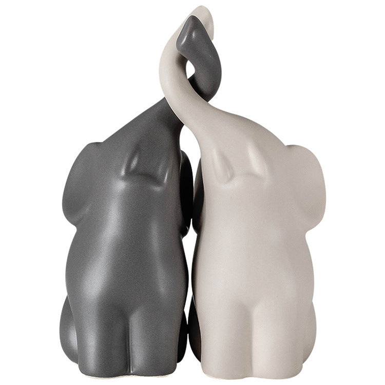European Home Decor Adorable Couple Figurine Craft Wine Cabinet Ornament Valentine's Day Gift for Girlfriend