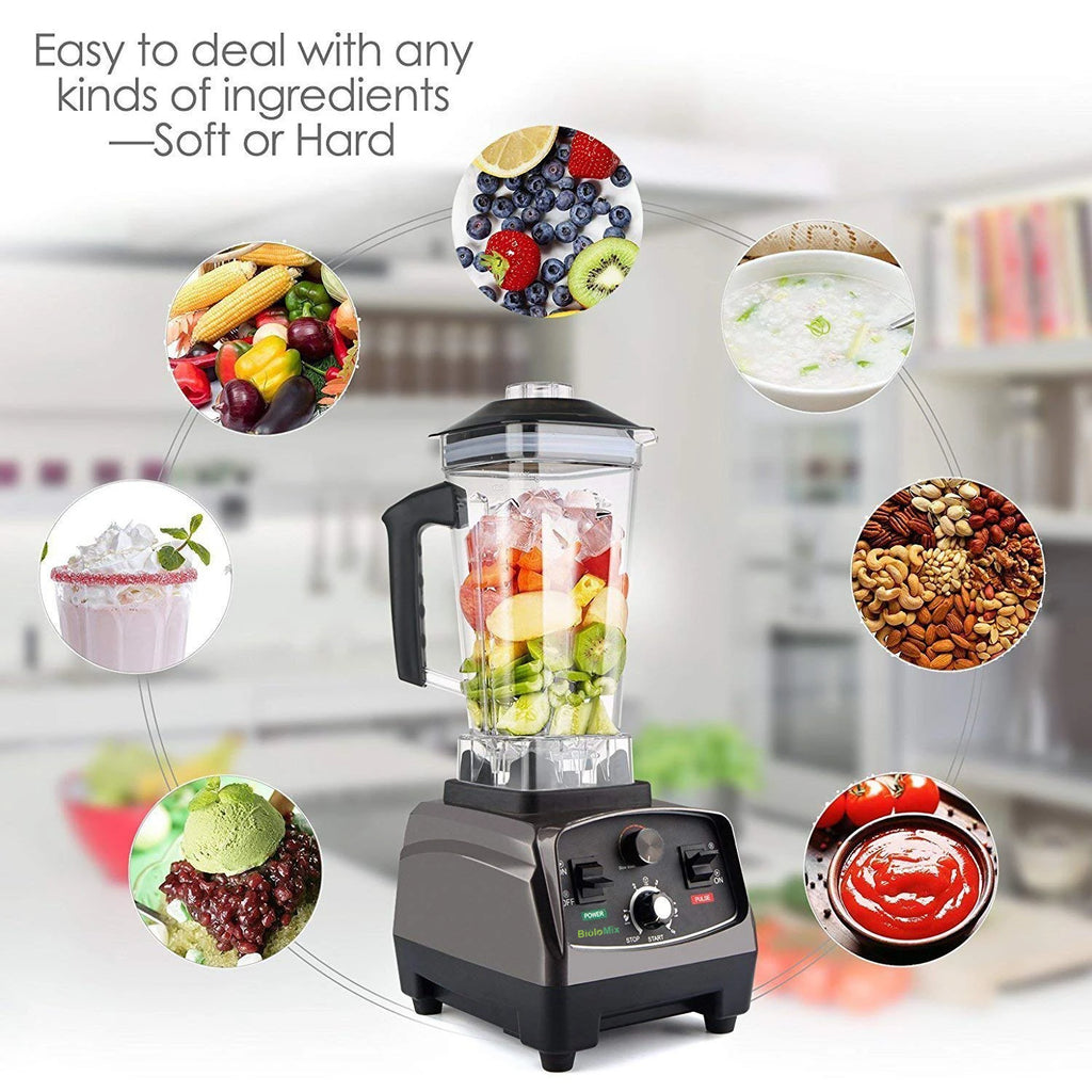 Heavy Duty Commercial Grade Timer Blender Mixer Juicer Fruit Food Processor Ice Smoothies