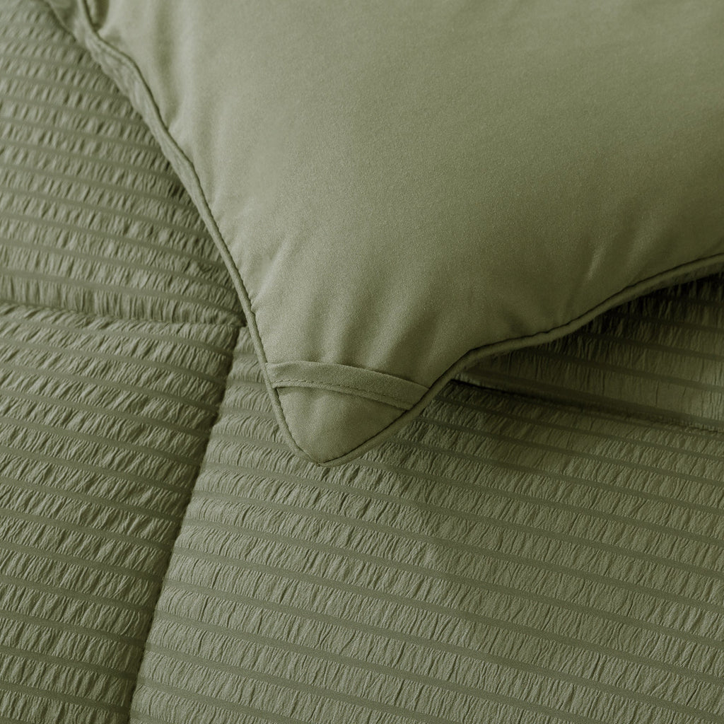 Kasentex Reversible All-Season Comforter Twin/Queen/King - Cozy Down Alternative Bedding