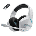 Wireless Gaming Headset with Mic for PC PS4 PS5 2.4G Bluetooth USB Gamer Headphones with Mic for Laptop Computer