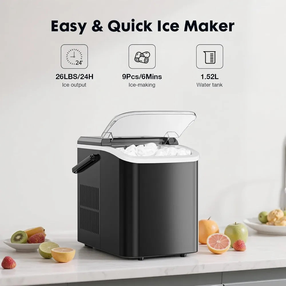 Portable Countertop Ice Maker