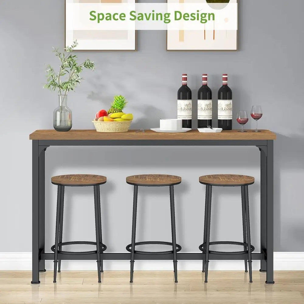 Table with 3 Stools, Counter Height , Breakfast Nook, Living Room