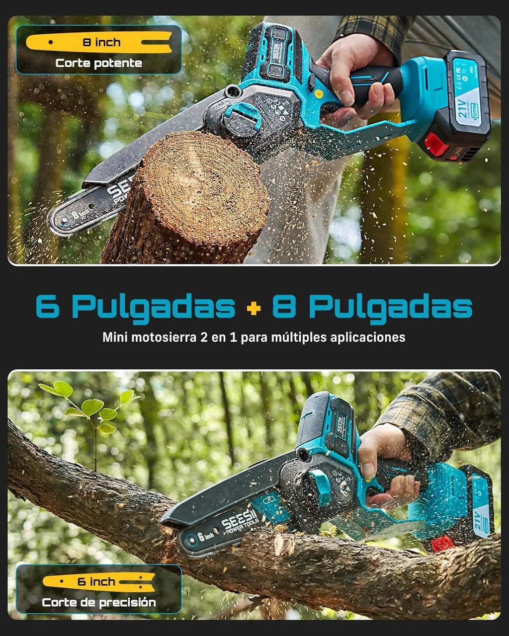 Cordless Electric Saw Woodworking Garden Pruning Tools For Makita 18V Battery