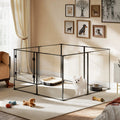 8 Panels Clear Acrylic Dog Playpen