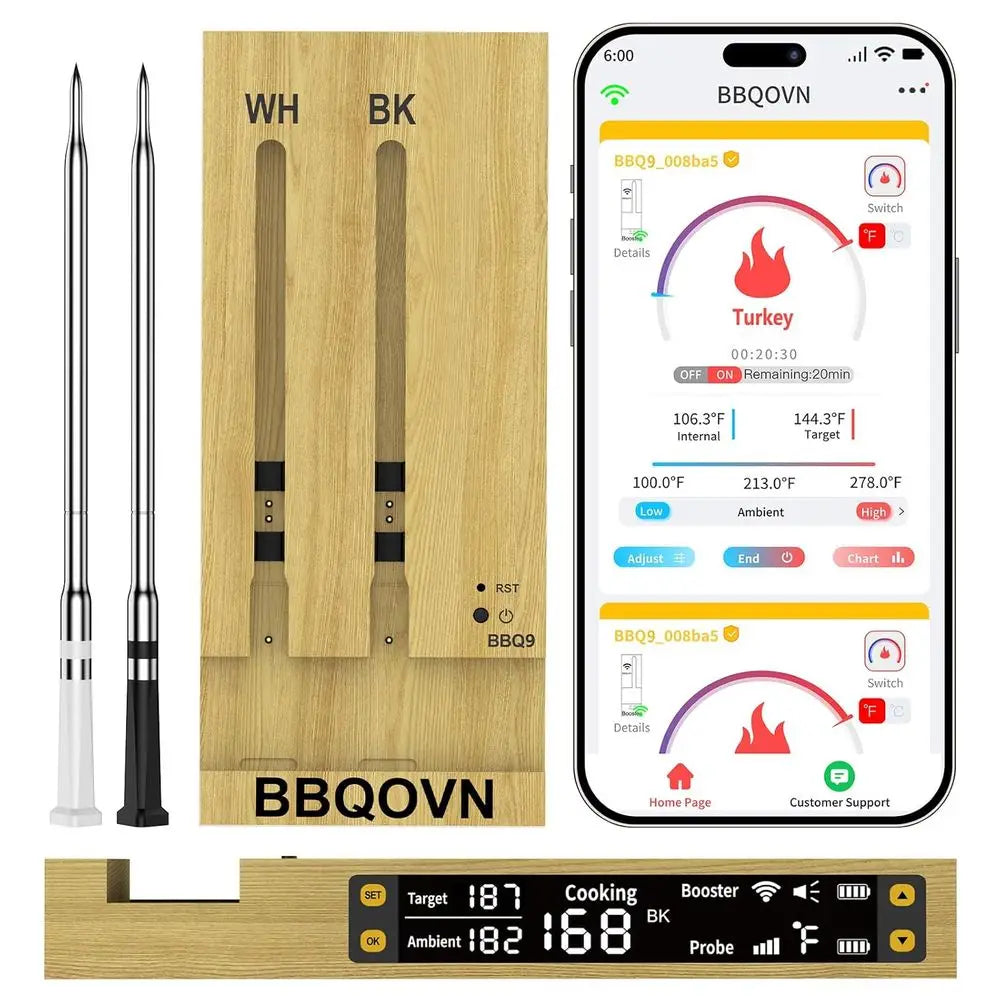 Wireless Meat Thermometer with Certified Accuracy