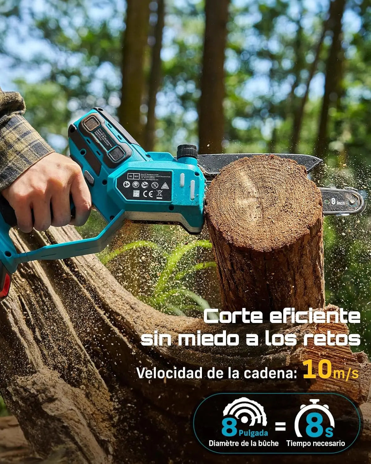 Cordless Electric Saw Woodworking Garden Pruning Tools For Makita 18V Battery