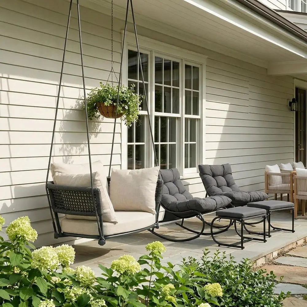Single Hanging Porch Swing