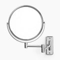 Wall-Mounted Magnifying Mirror - Bathroom Makeup Mirror with - 8-Inch Diameter - Finish - Model JP7506CF