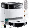 Robot Vacuum and Mop, 12000Pa Suction, 90-Day Self-Emptying, Obstacle Avoidance, Auto Mop Washing&Drying, All-in-One for Pet Hai