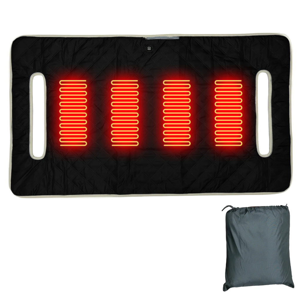 Golf Cart Seat Blanket Waterproof Heated Seat Cushion