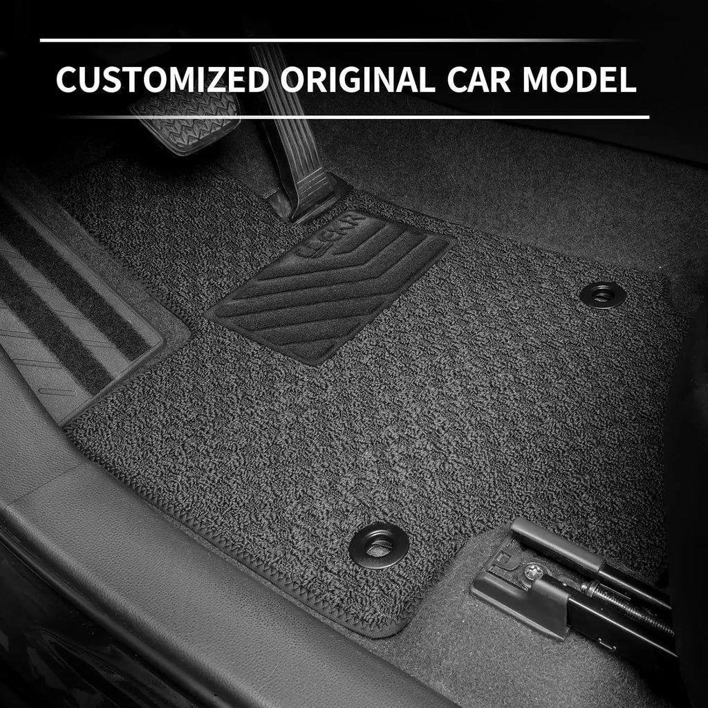 Custom Fit Carpet Mats for  Toyota RAV4 2019-2024 2025 0.5 Inch Thickness Rugs Premium All Weather Anti-Slip Waterproof Mat