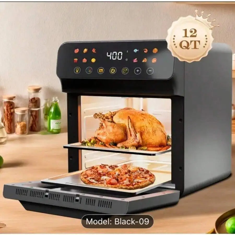 Fully Automatic Household Air Fryer Anti Scald Handle Suitable For Chicken And Fish