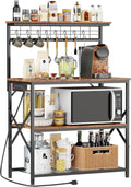 Bakers Rack Coffee Bar Station