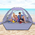 Beach Tent, UPF 50+ UV Protection Sun Shade Shelter for 3/4/5/6/7/8 Person, Portable Beach for Family & Baby, Lightweight & Easy