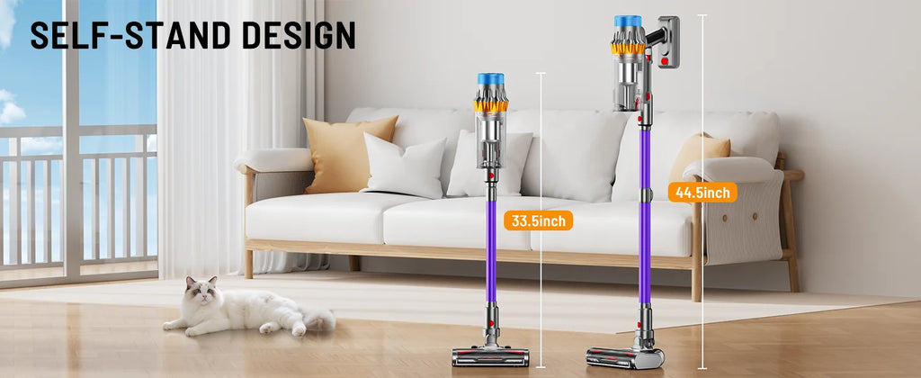 Cordless Vacuum Cleaner 70Mins Runtime