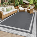 Rugs for Outside RV, Large Waterproof Outdoor Area Rugs for Patio, Deck,