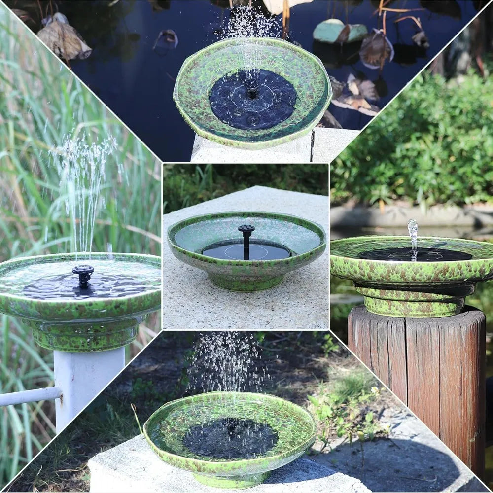 Outdoor Fountain Bird Bath, Garden and Home Décor