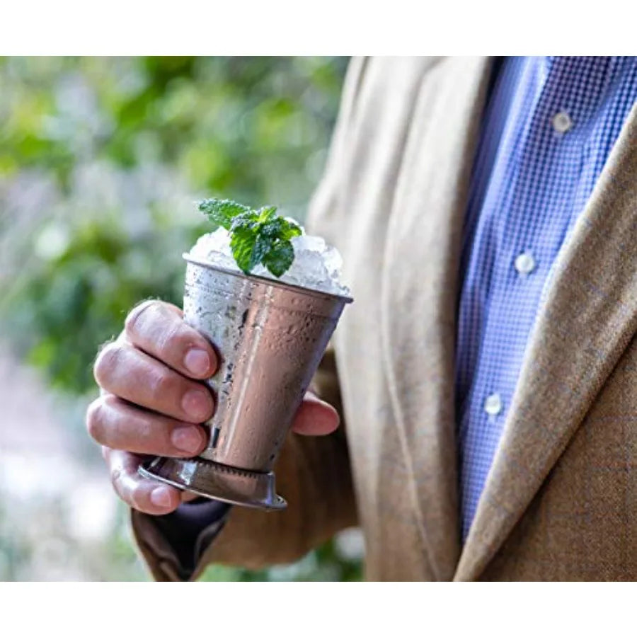 Mint Julep Cups: Stainless Steel