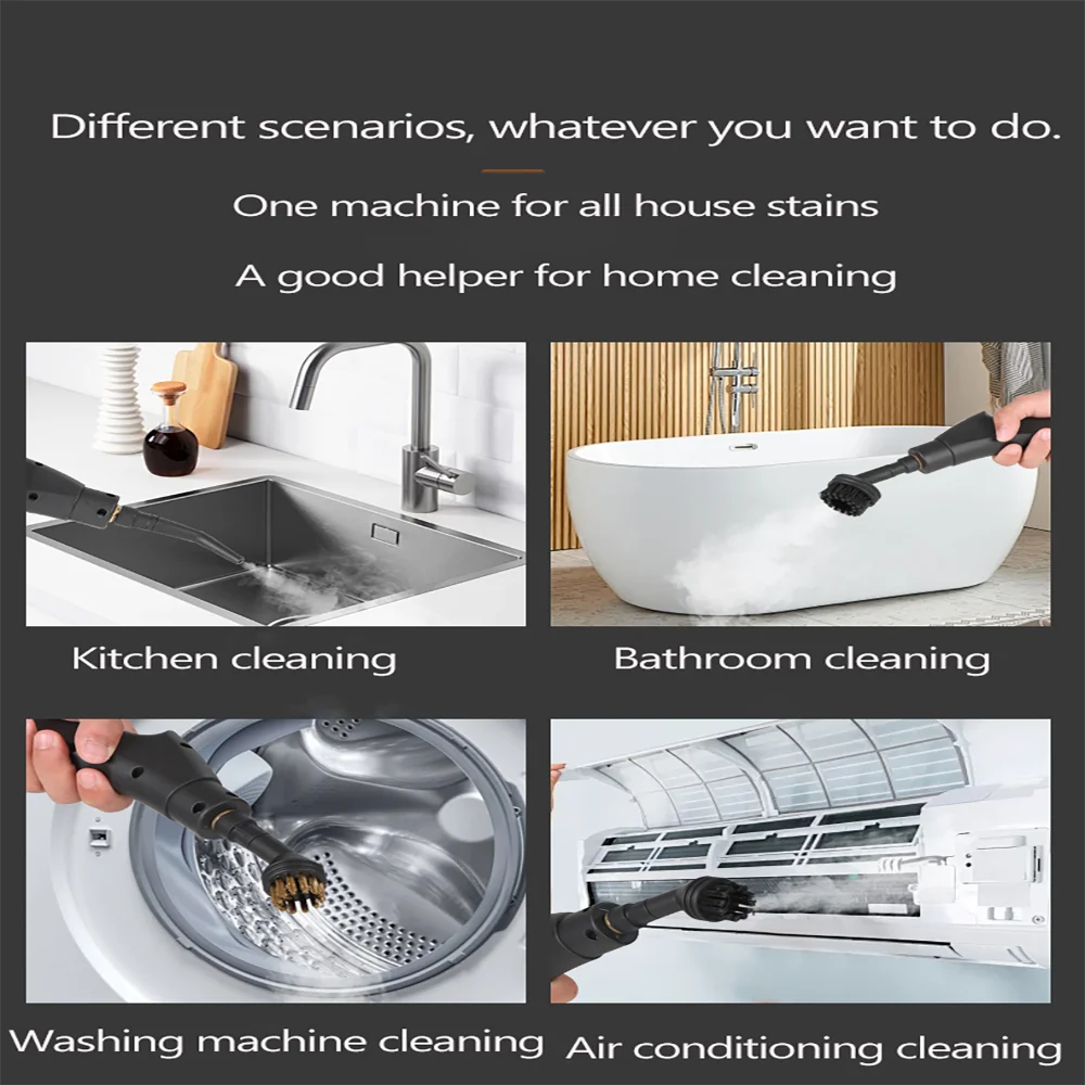 Kitchen oil stains Steam Cleaner High Temperature Disinfection