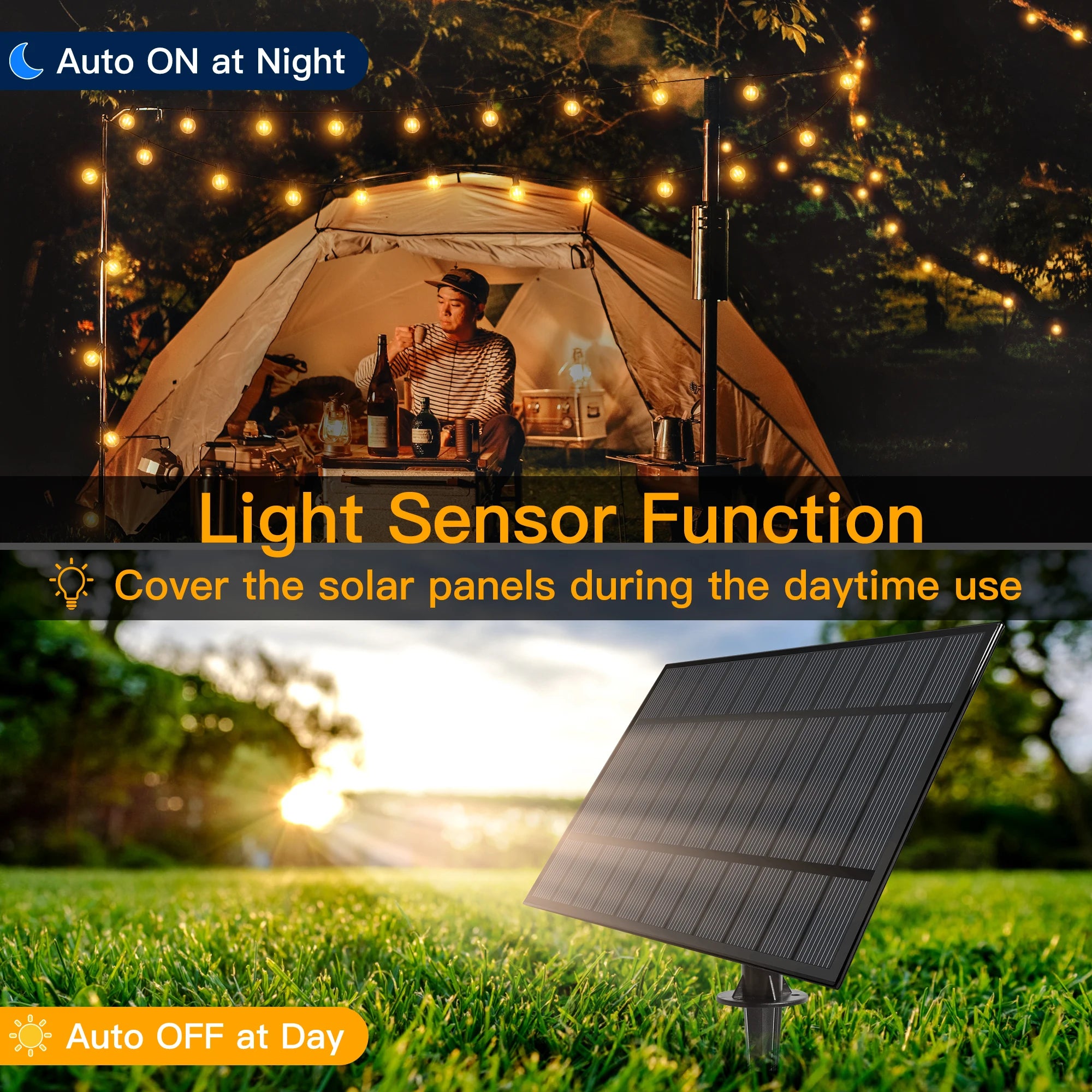 waterproof solar lights