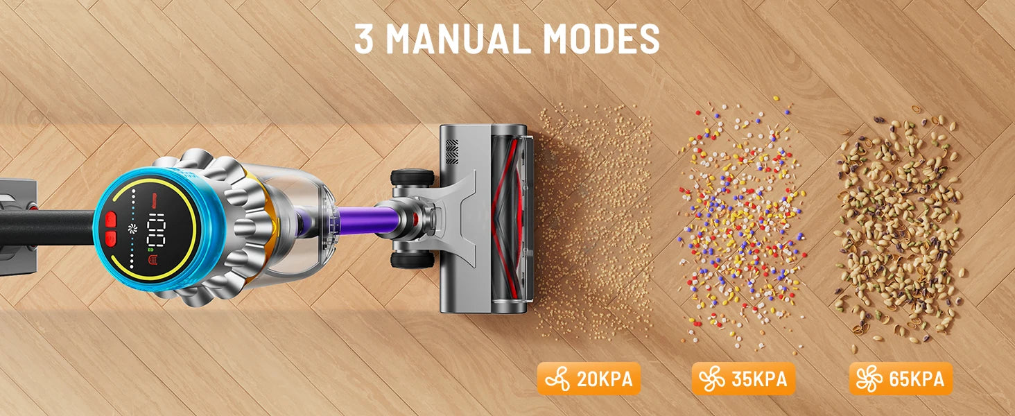 Cordless Vacuum Cleaner 70Mins Runtime