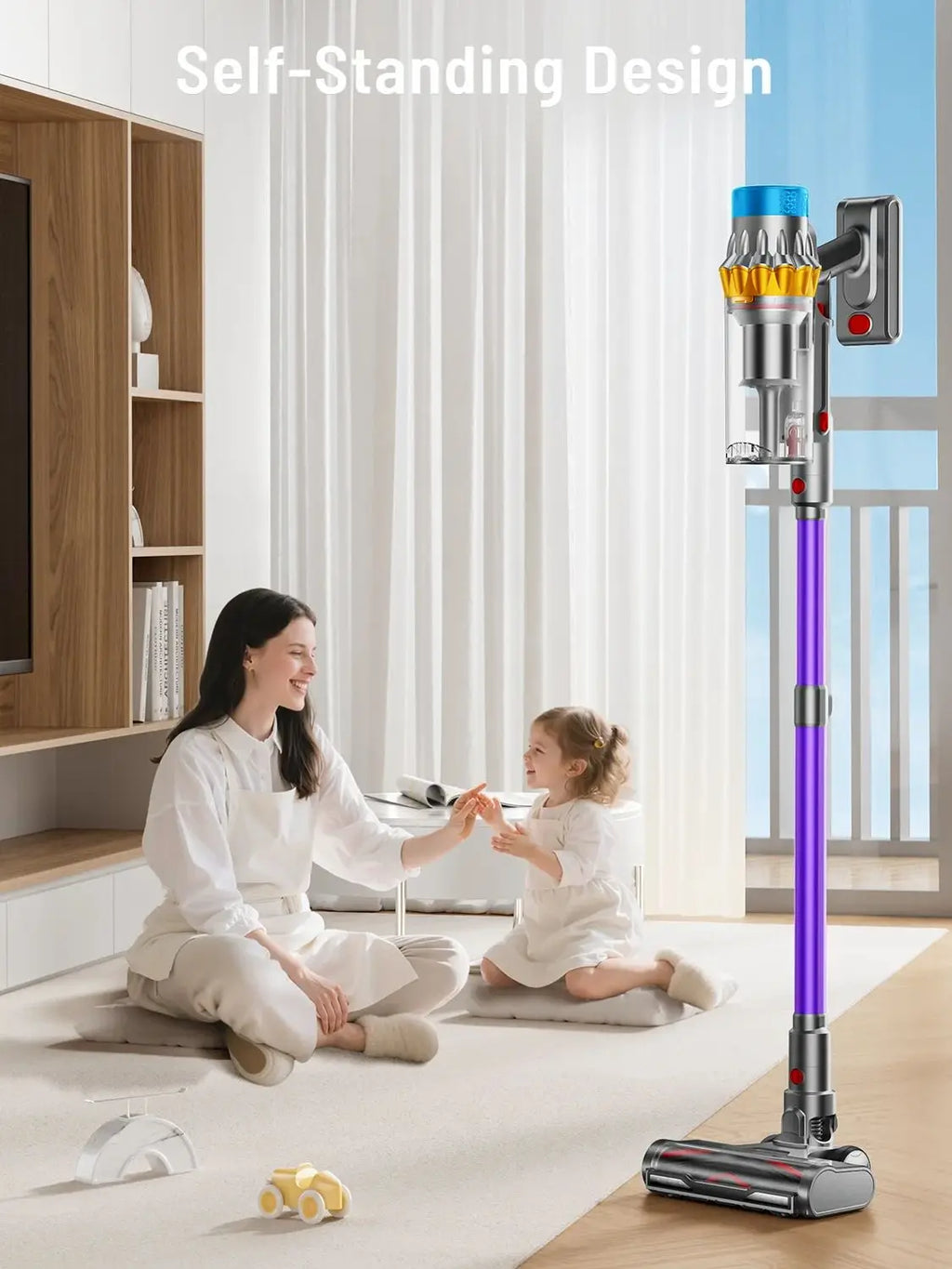 Cordless Vacuum Cleaner 70Mins Runtime