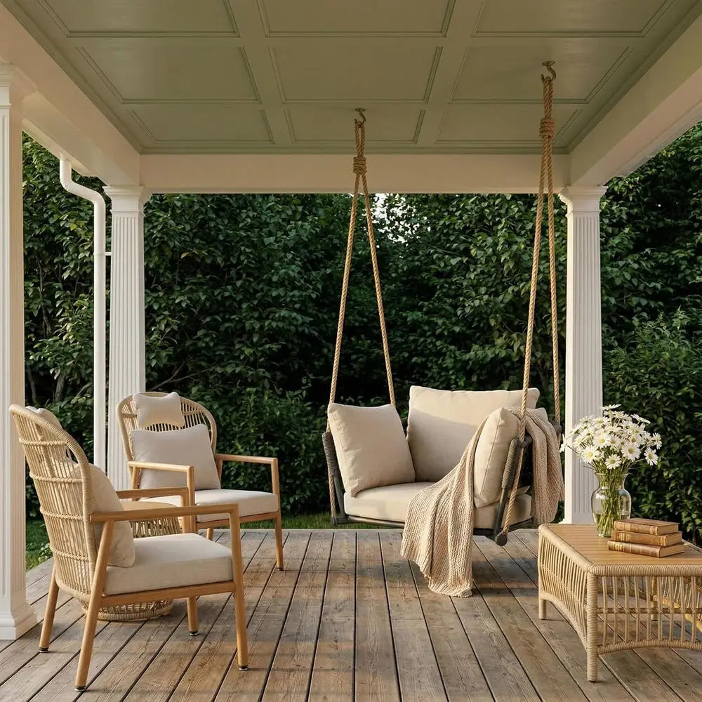 Single Hanging Porch Swing