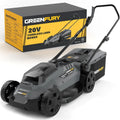 13 Inch Cordless Lawn Mower Compatible with Dewalt 20V MAX Battery Brushless Electric Mower with 8 Gallon Grass Bag 5 Level