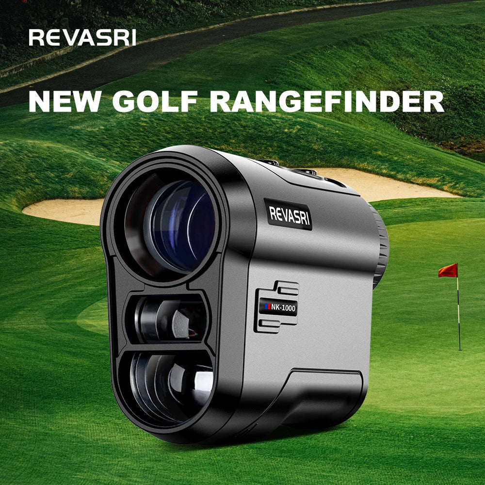 1000Yards Golf Rangefinder, 6x Magnification , Flag-Lock Vibration, and Slope-Compensated Distance Function for Golfers