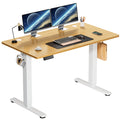 Electric Standing Desk Height Adjustable 40x24 Inch Stand Up Sit Stand Computer Desk Workstation