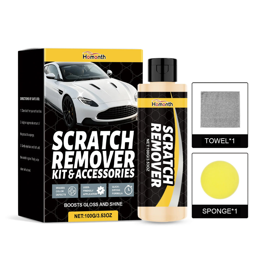 Car Scratch Care Kit for Daily Cleaning, Car Scratch Stains, Paint Gloss Care