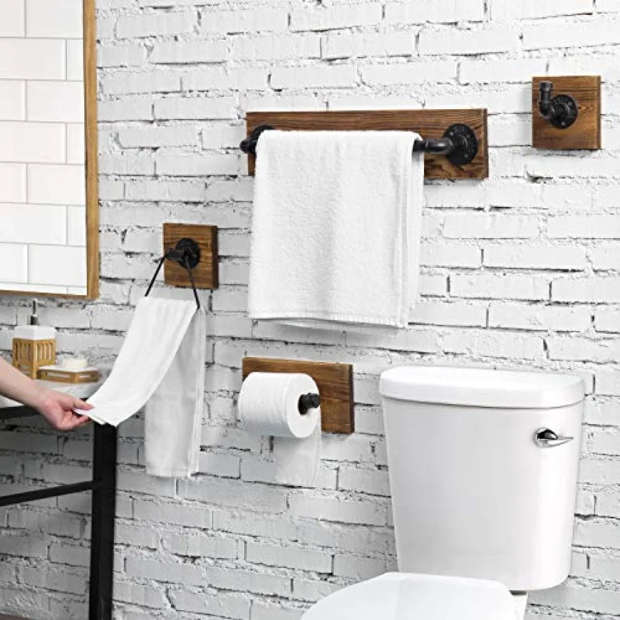 4-Piece Bathroom Hardware Set