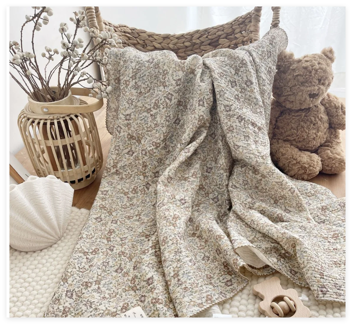 Cotton Baby Swaddle Wrap