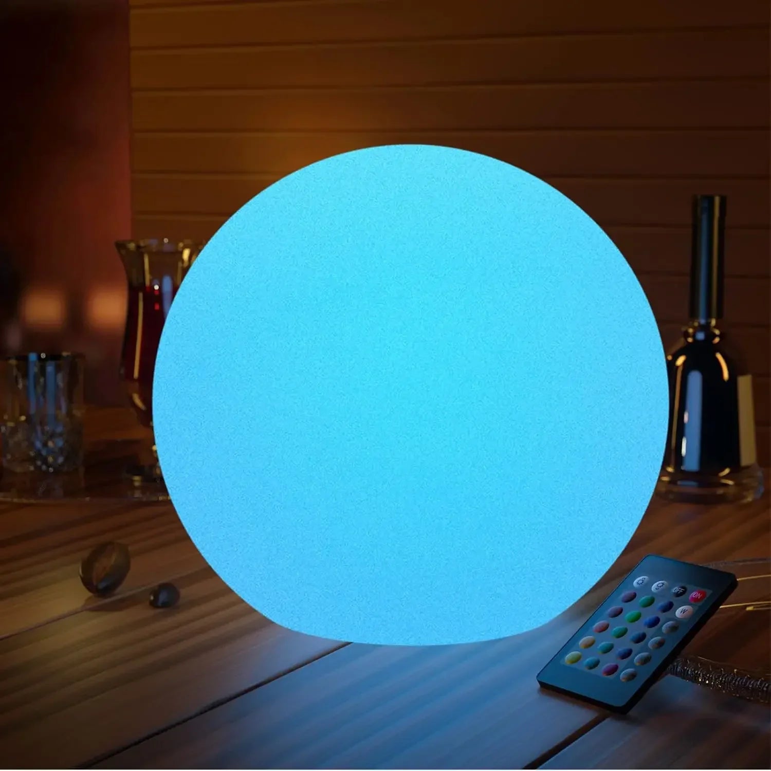 16-inch Large Nursery Night Light Ball: 16 Colors