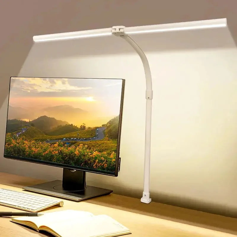 Architect Desk Lamps Office 24W Brightest 5Color Modes and 5 Dimmable Eye Protection lamp