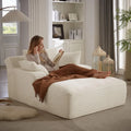 67 Inch Corduroy Upholstered Boneless Sofa Bed, Deep Seat Sleeper Couch Reading