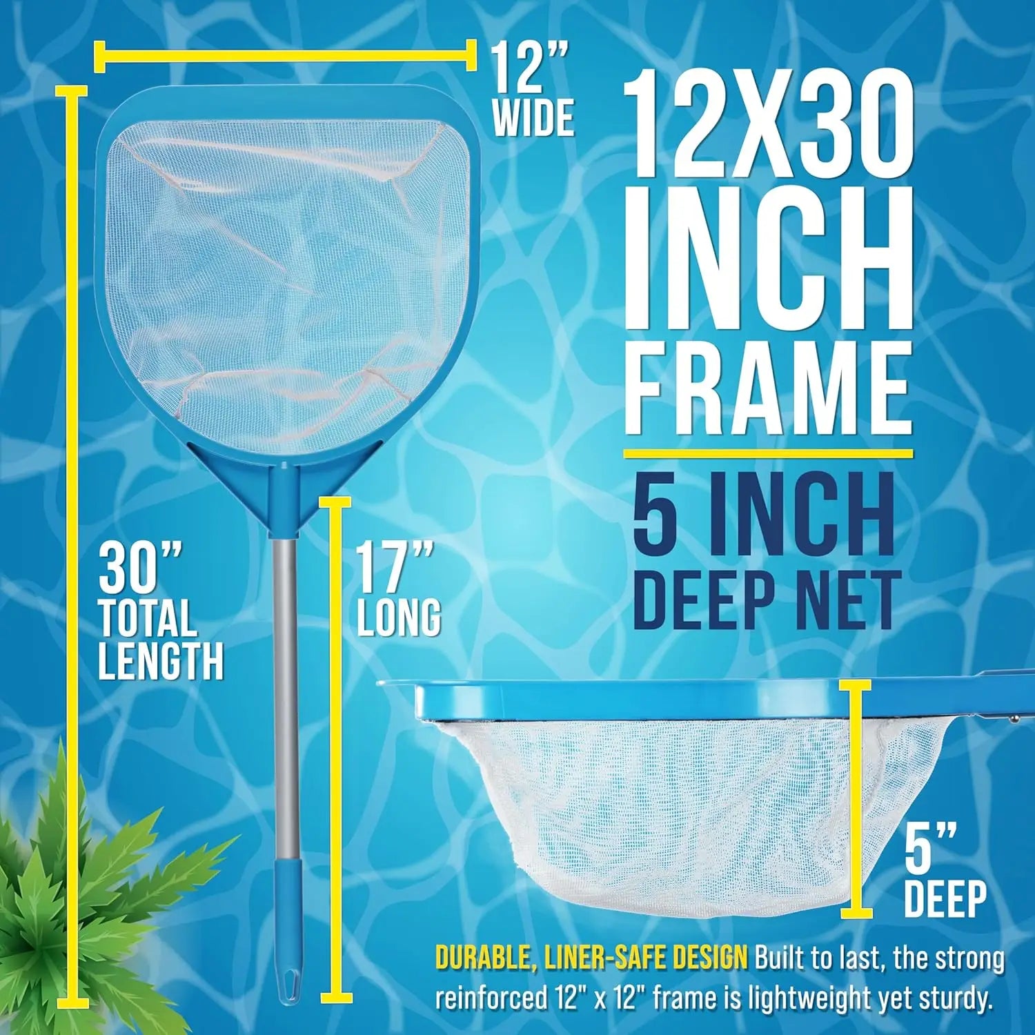Hand Held Spa, Hot Tub, Pond Cleaning - 17'