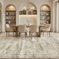 Area Carpet for Bedroom, Modern Short Pile Washable Non-Slip Rug for Living Room, Decor