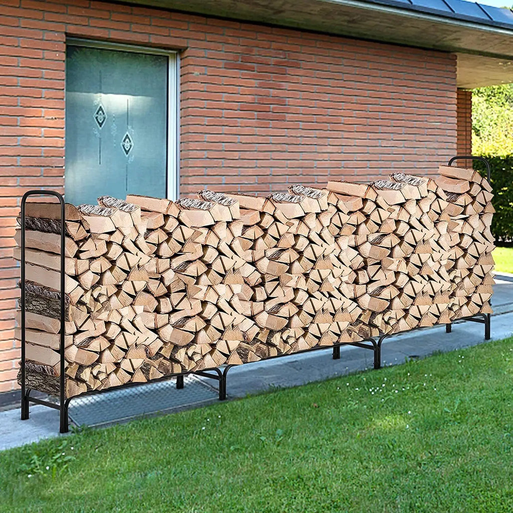 firewood rack 12 feet
