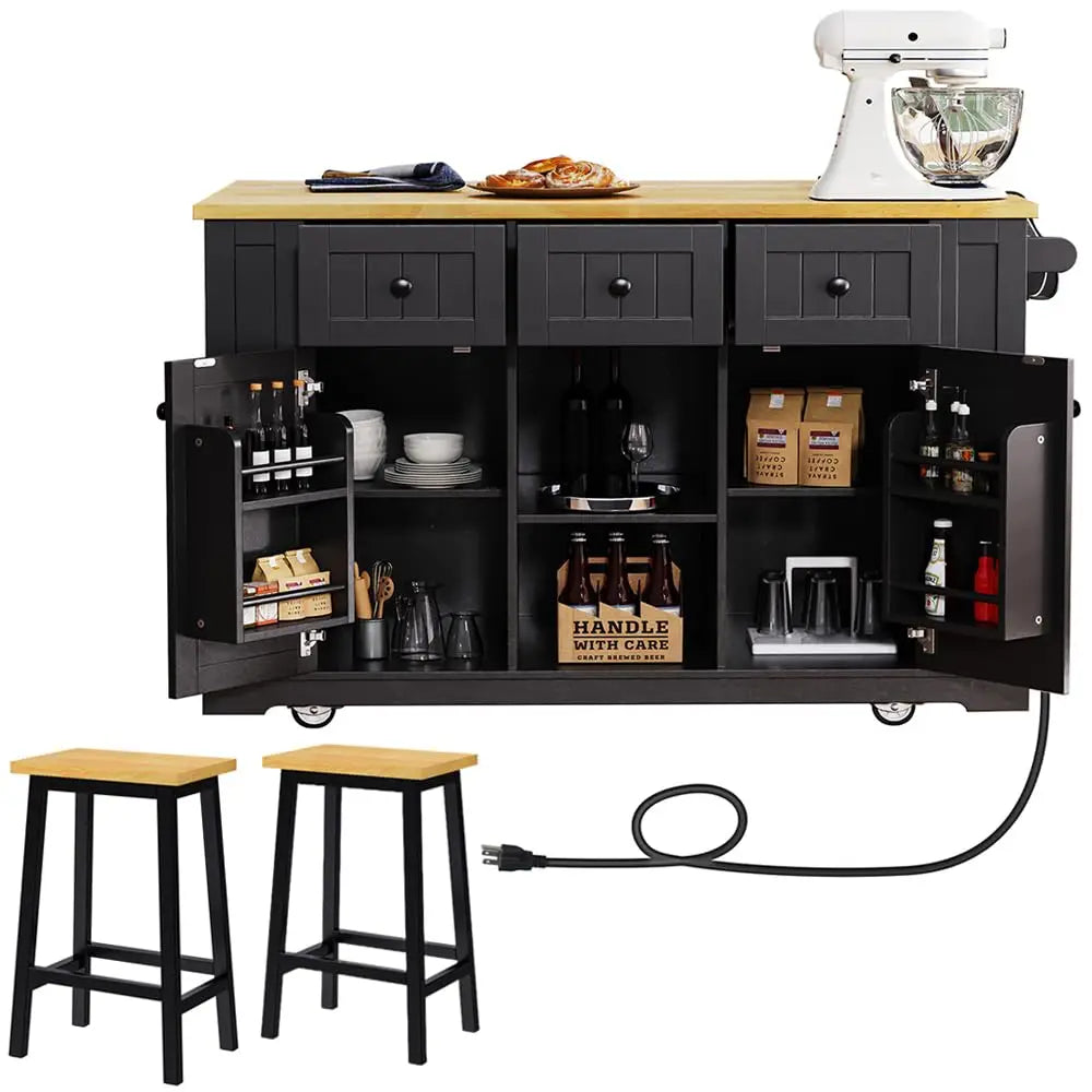 Mobile Rolling Kitchen Island