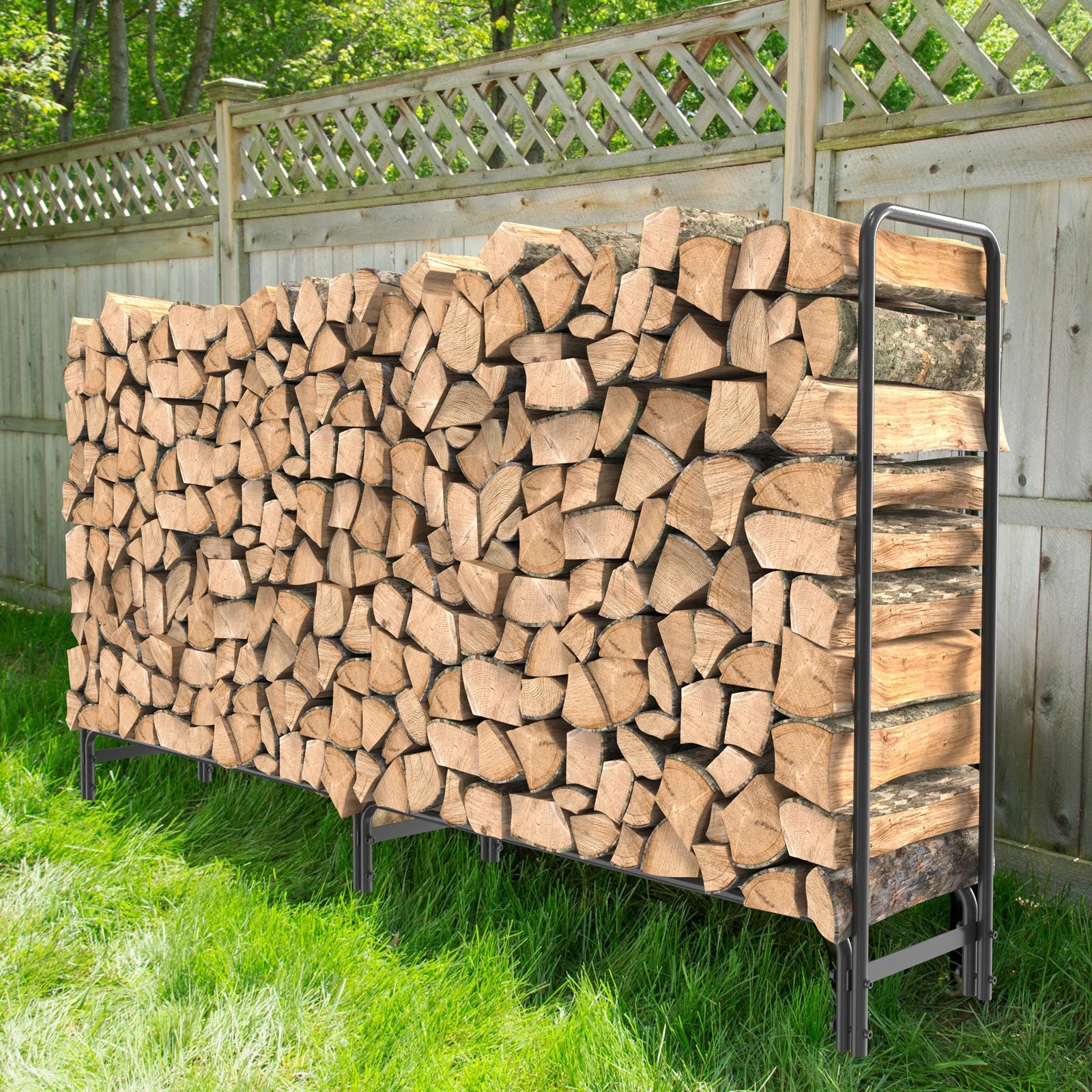 firewood rack 12 feet