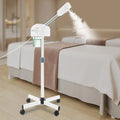 Professional Ozone Facial Steamer on Wheels, Adjustable Height, 360° Rotatable Nozzle, for Home and Salon