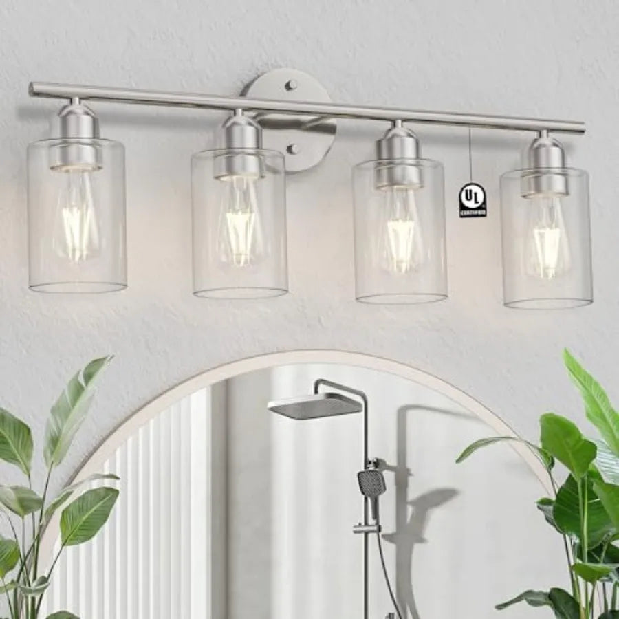 Rustic Farmhouse Vanity Bar Lighting Over Mirror Modern Industrial Wall Sconces Lamp